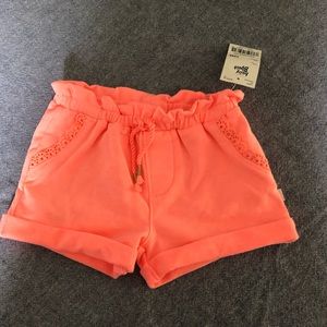 NWT OshKosh B’gosh solid baby girl shorts